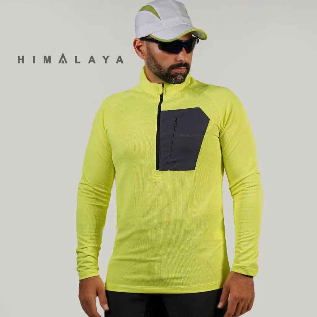 بلوزمیکرو نیم زیپ مردانه HIMALAYA 0423