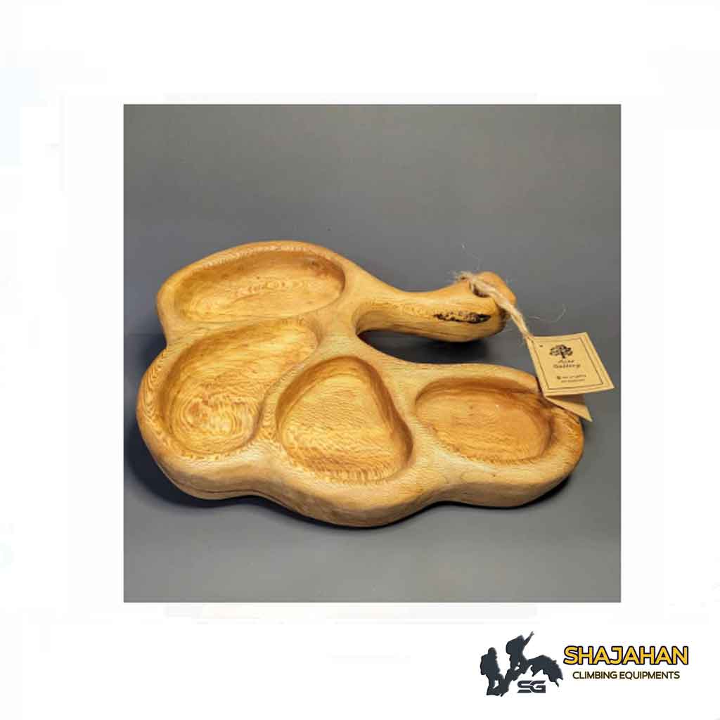 ظرف اردو خوری چوبی مدل شاه جهان