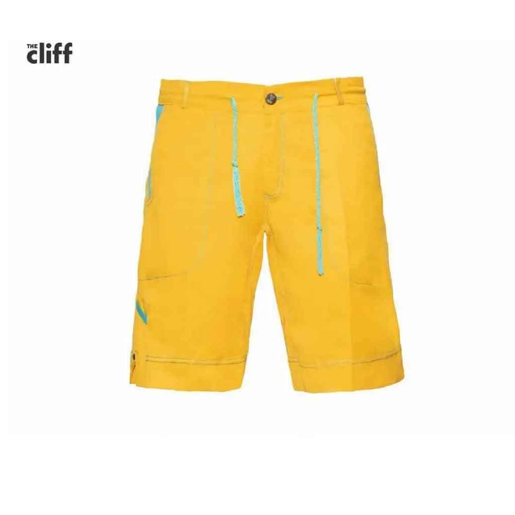شلوارک سنگنوردی  کتان کجراه رنگی دکلیف The cliff Shorts