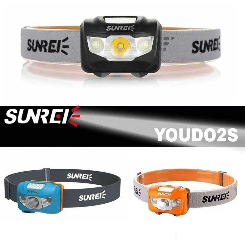 هدلایت کوهنوردی سانری مدل Yaudo S2