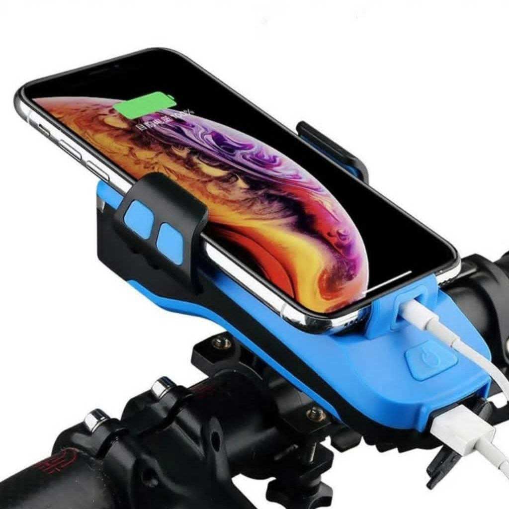 پایه نگهدارنده موبایل پاوربانک و چراغ قوه دوچرخه