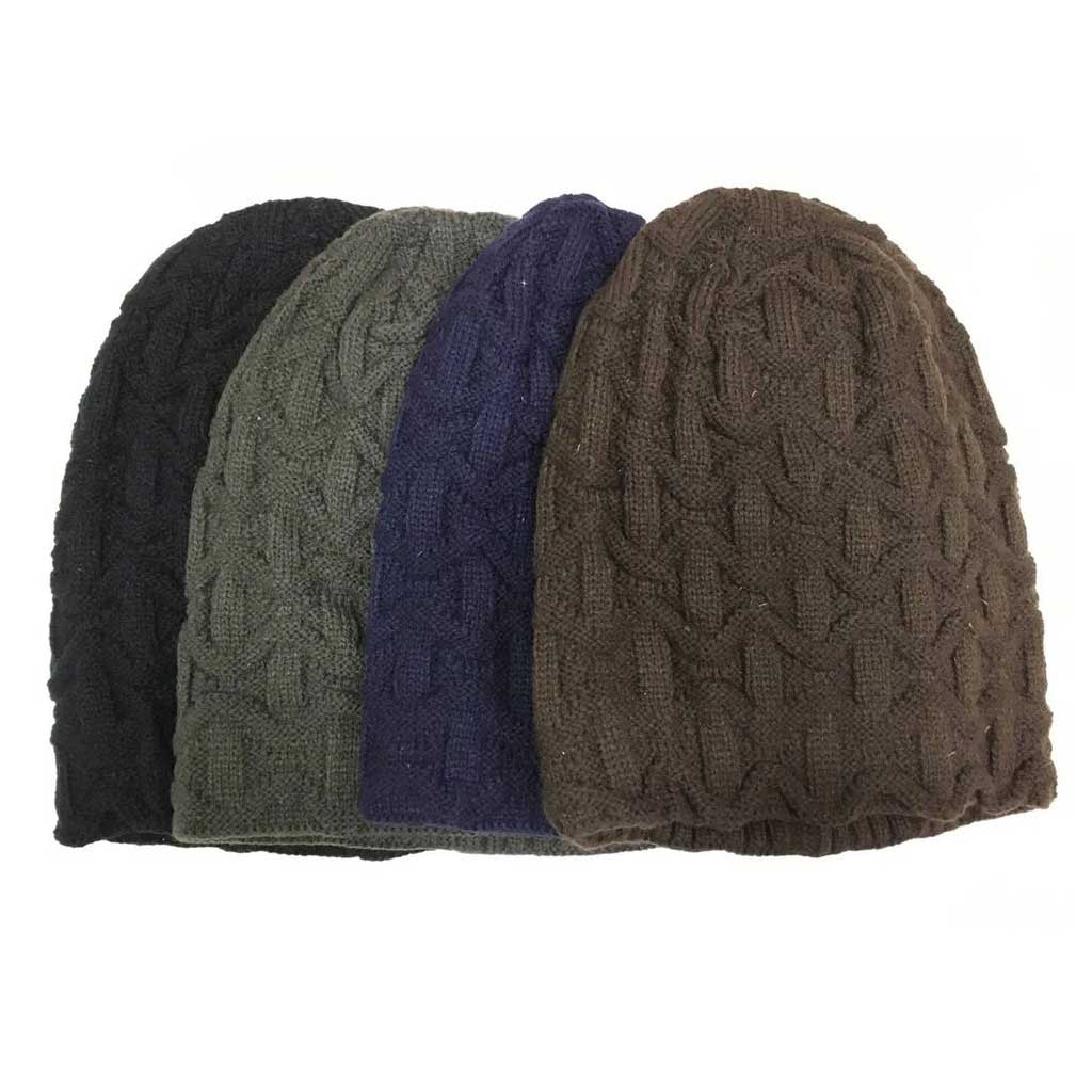 کلاه بافت خز دار