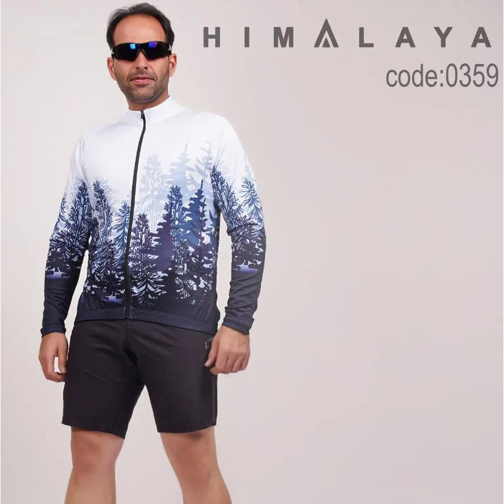 بلوز تمام زیپ دوچرخه سواری افرا هیمالیا Himalaya 0359