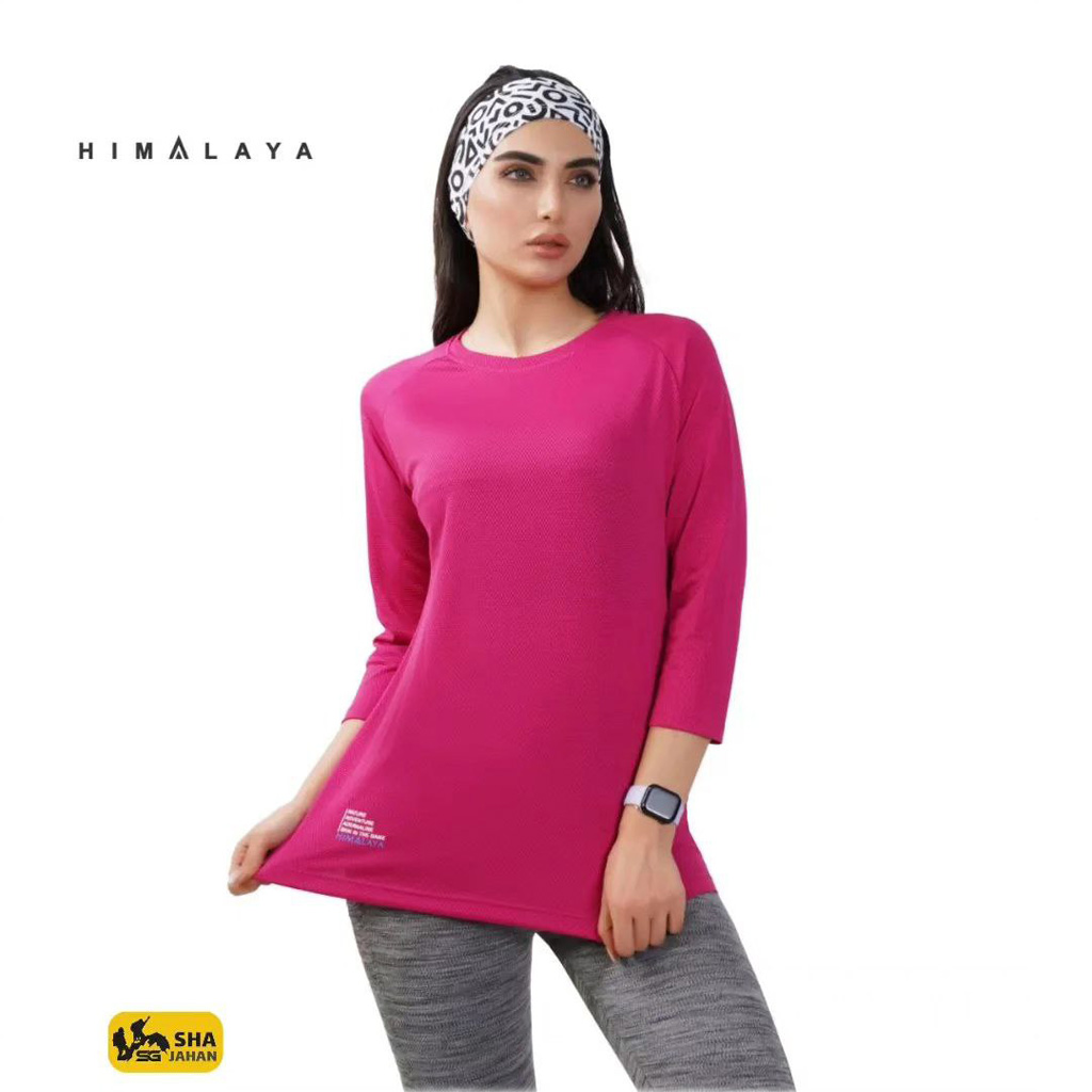 بلوززنانه یقه گرد آستین سه ربع هیمالیا HIMALAYA 309493