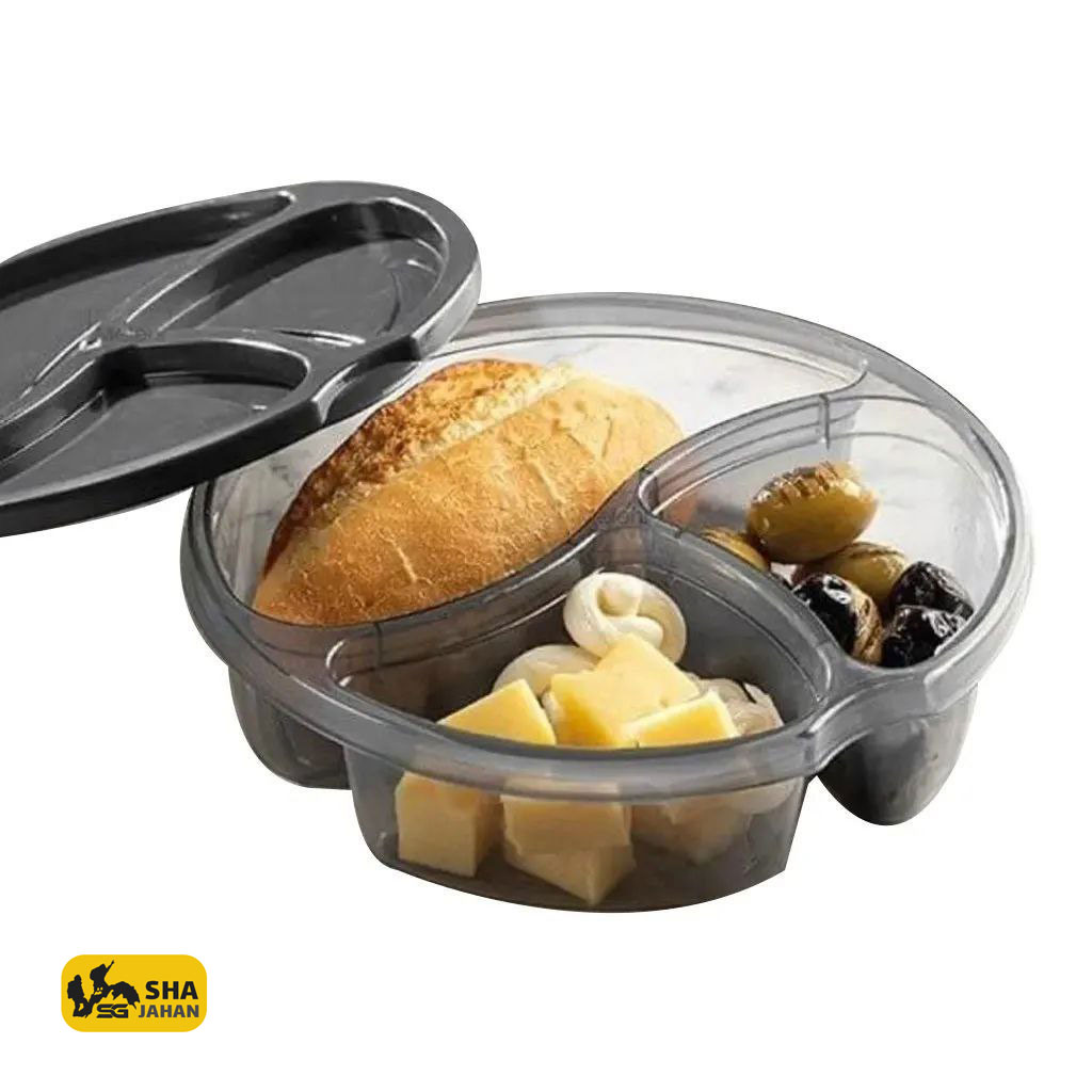 ظرف نگهدارنده سه قسمتی