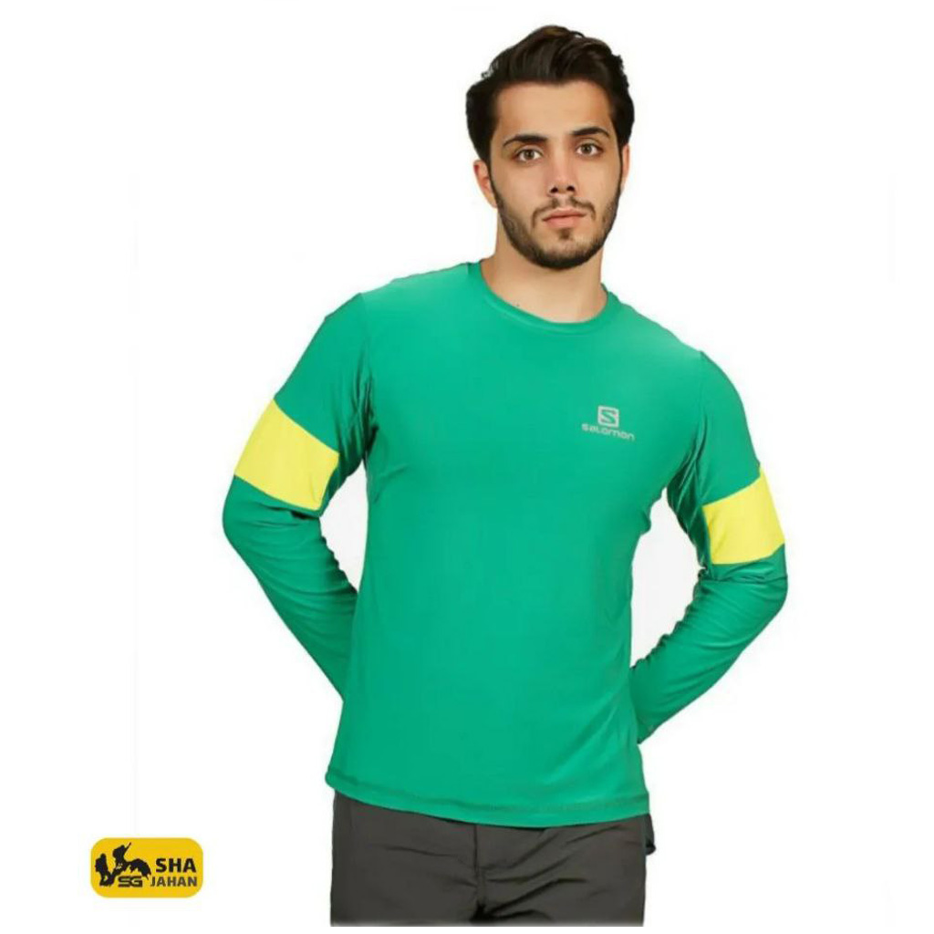 بلوز دورنگ آستین بلند