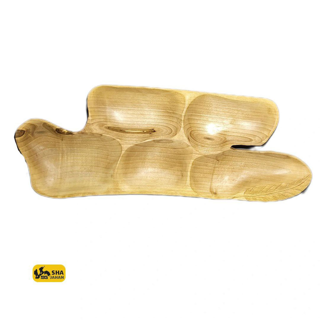 اردو خوری طرح پر (چوب گردو) 