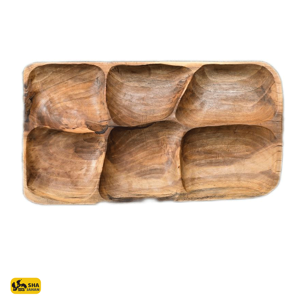 اردوخوری طرح مستطیل چوب گردو