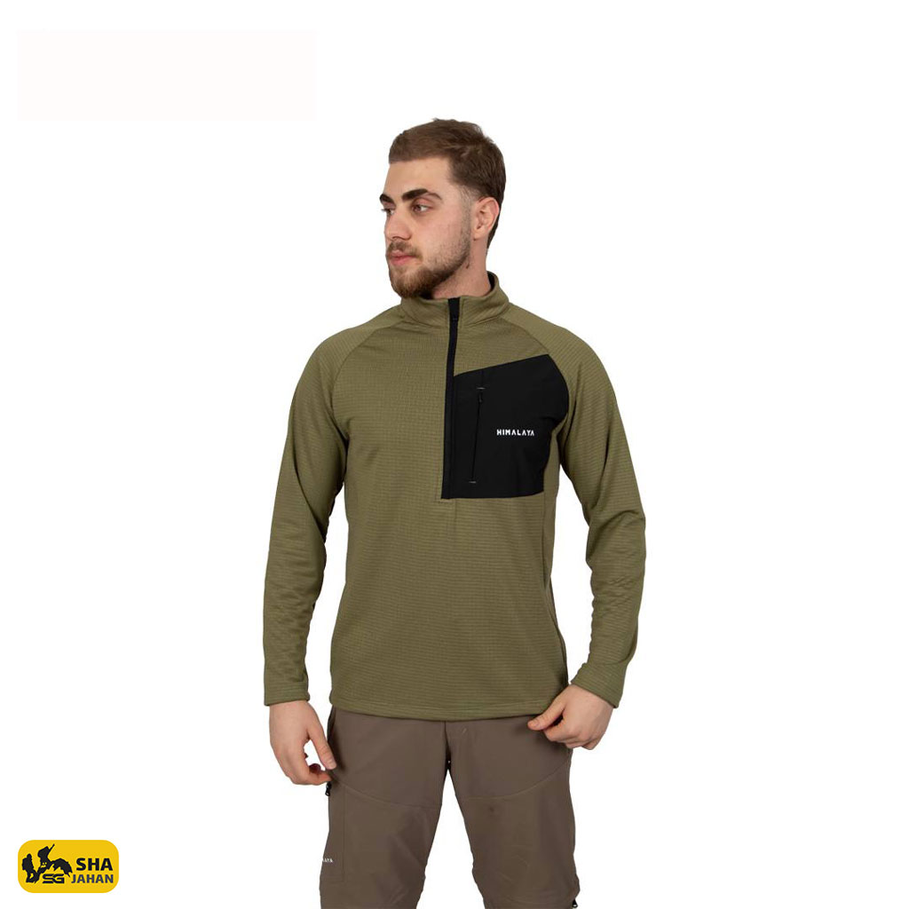 بلوز نیمزیپ میکرو حولهای هیمالیا کد CM137