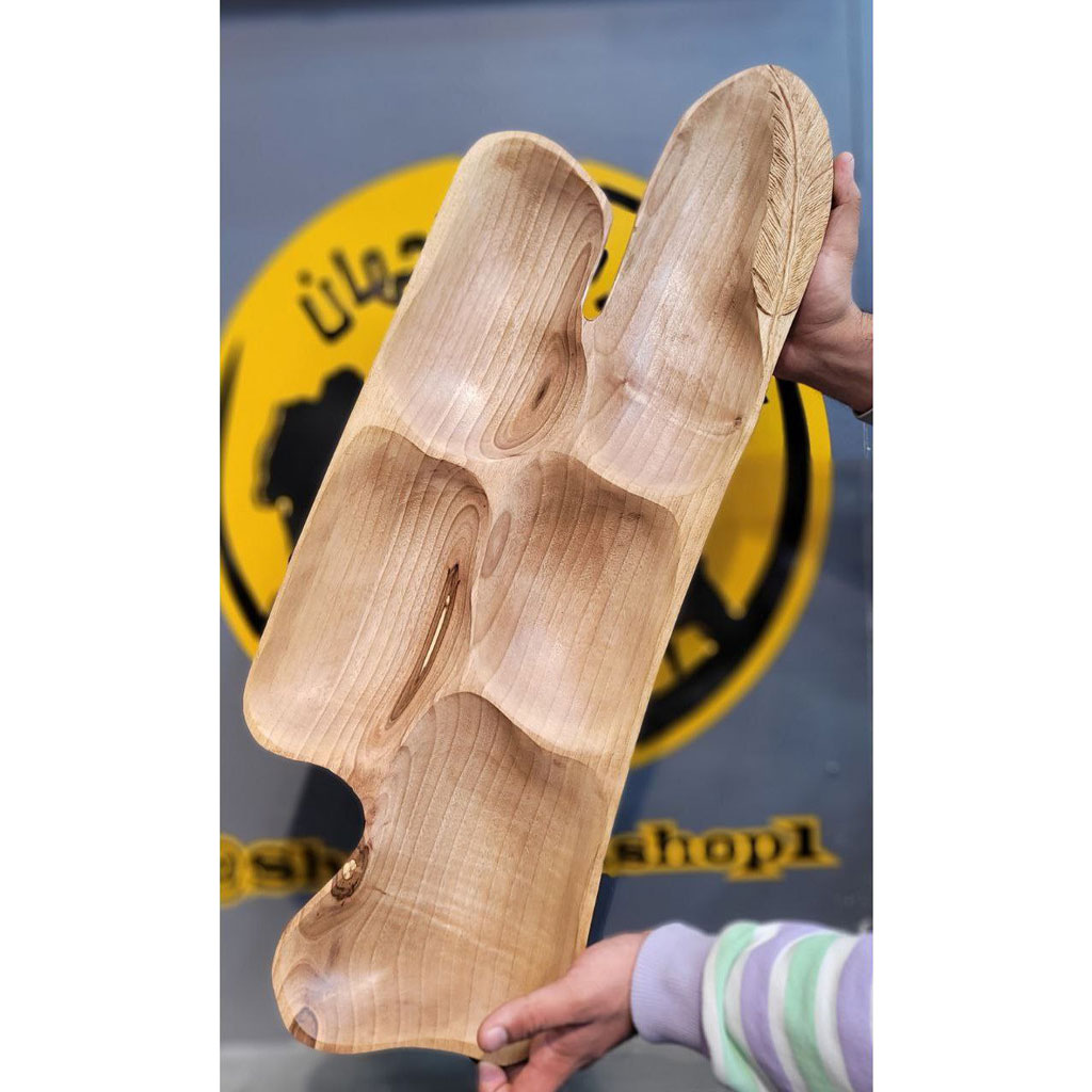 اردو خوری طرح پر (چوب گردو)