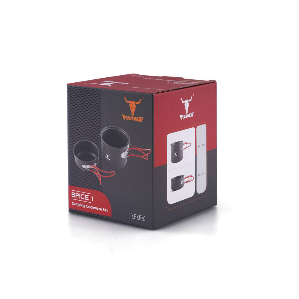 ظروف کمپینگ ۲ تکه کله گاوی (پکینیو)مدل SPICE 1