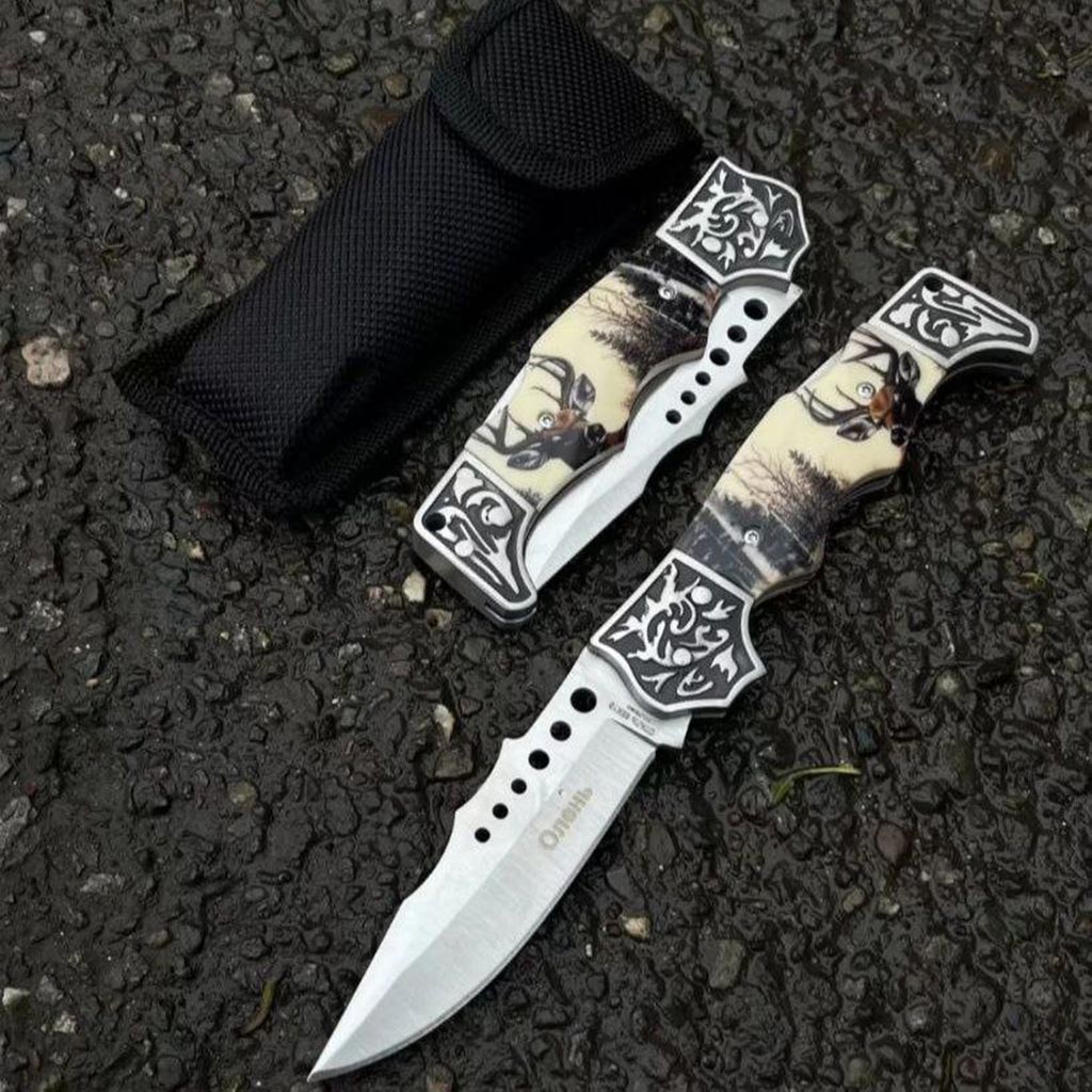 چاقو طرح گوزن 85x13