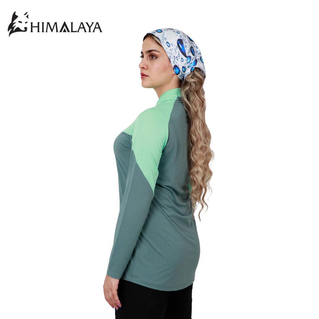 بلوز نیمزیپ زنانه HIMALAYA (هیمالیا) سری Cool Dry کد CW33