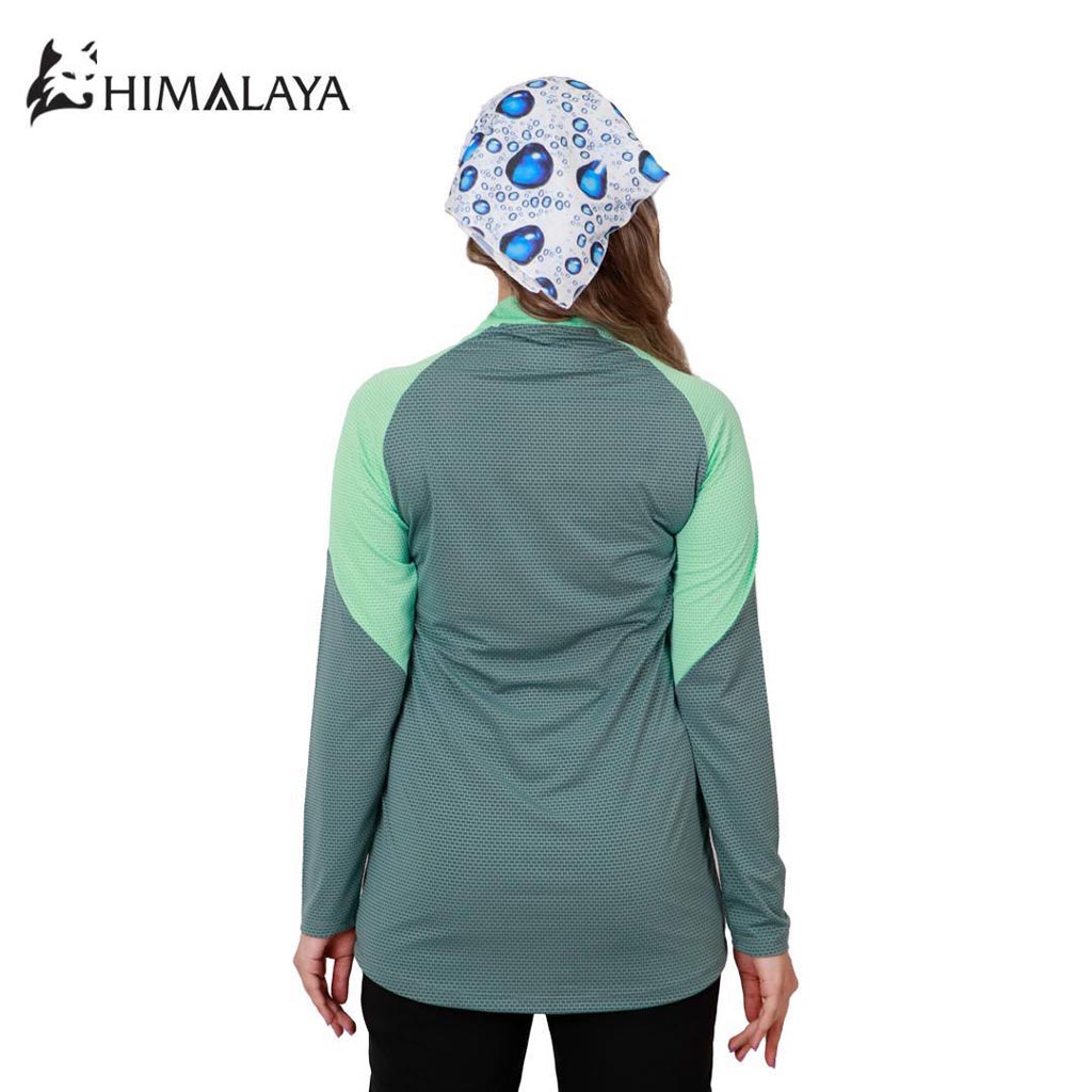 بلوز نیمزیپ زنانه HIMALAYA (هیمالیا) سری Cool Dry کد CW33