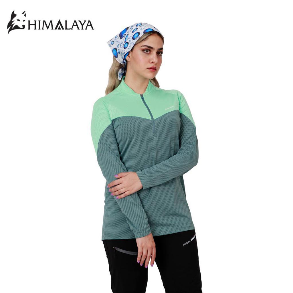 بلوز نیمزیپ زنانه HIMALAYA (هیمالیا) سری Cool Dry کد CW33