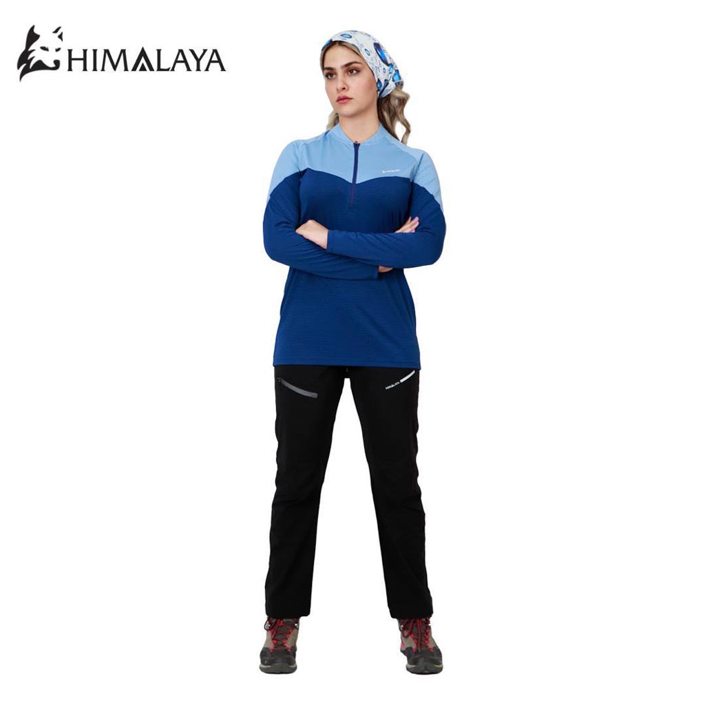 بلوز نیمزیپ زنانه HIMALAYA (هیمالیا) سری Cool Dry کد CW33