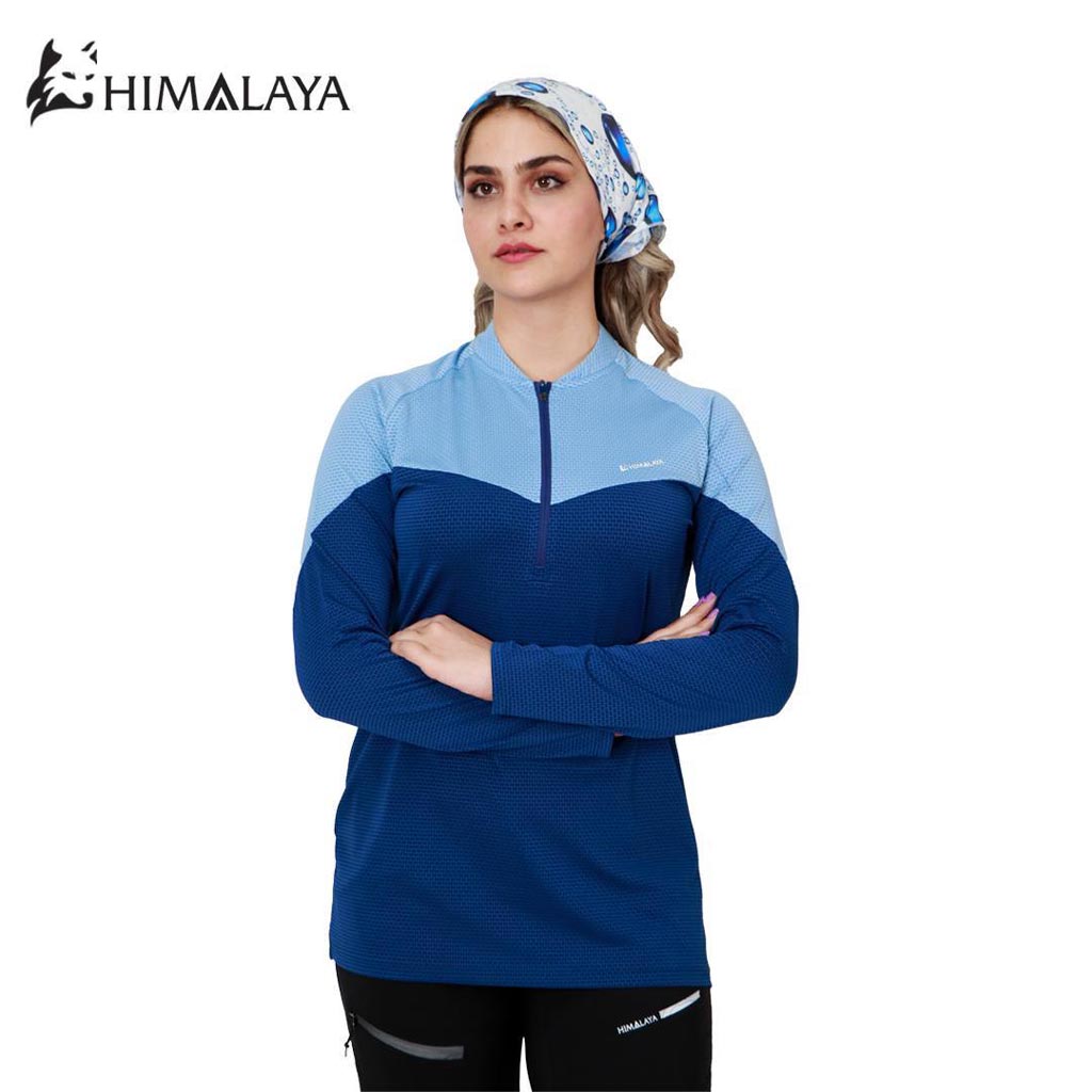 بلوز نیمزیپ زنانه HIMALAYA (هیمالیا) سری Cool Dry کد CW33