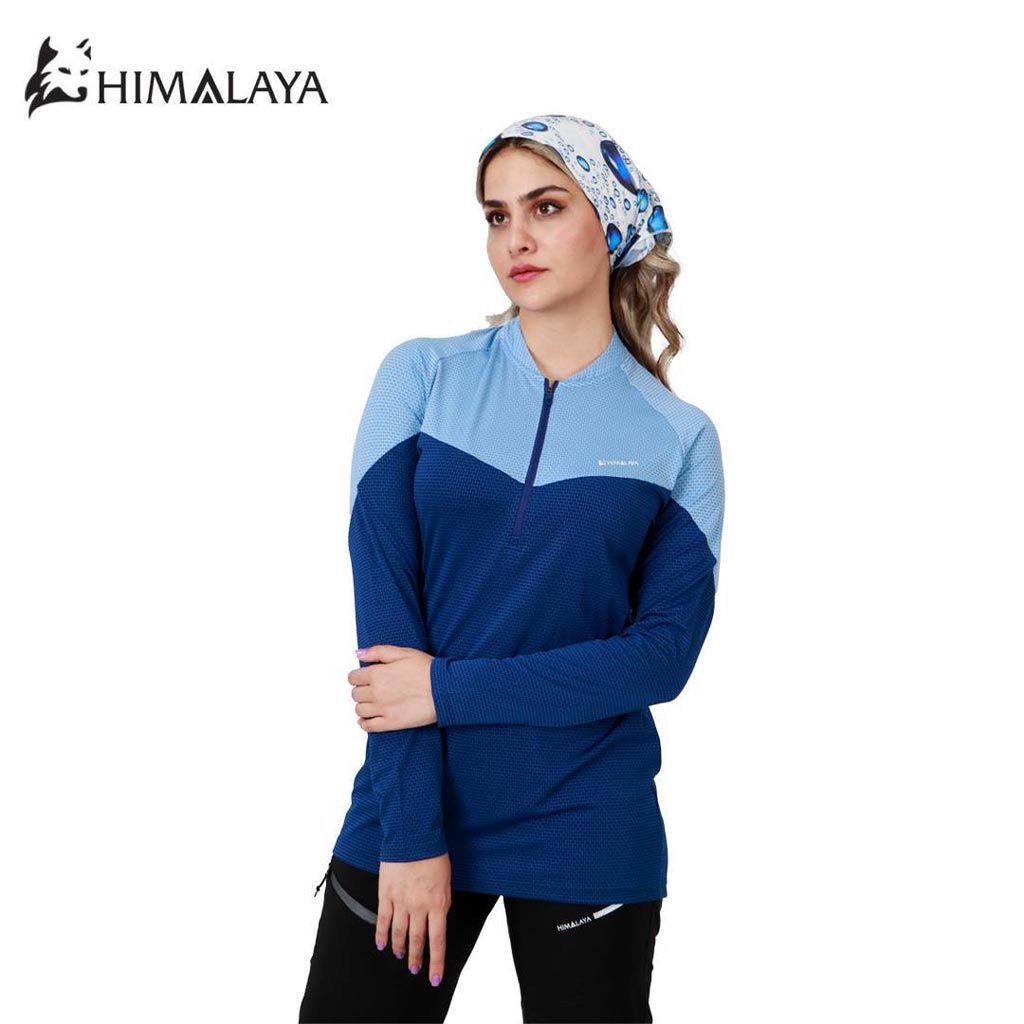 بلوز نیمزیپ زنانه HIMALAYA (هیمالیا) سری Cool Dry کد CW33