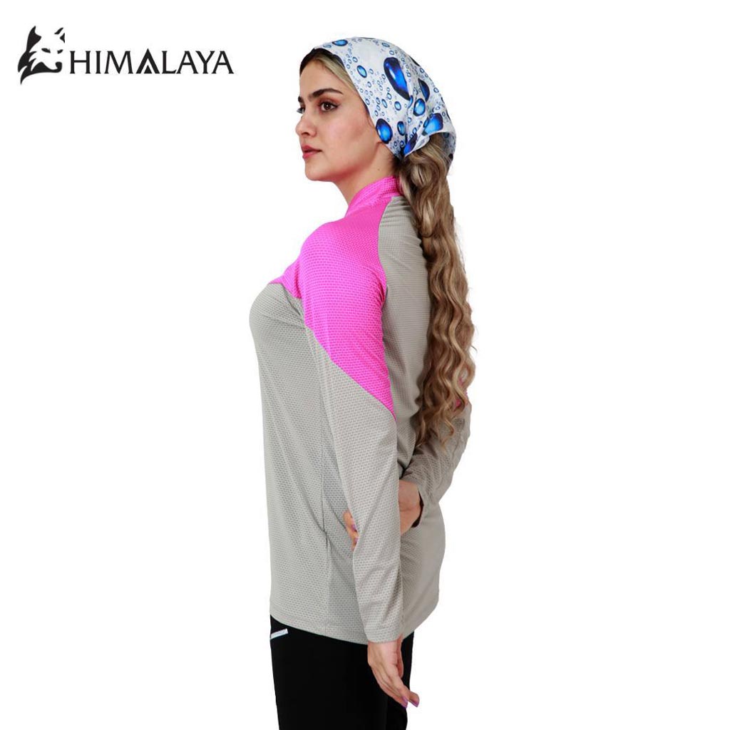 بلوز نیمزیپ زنانه HIMALAYA (هیمالیا) سری Cool Dry کد CW33