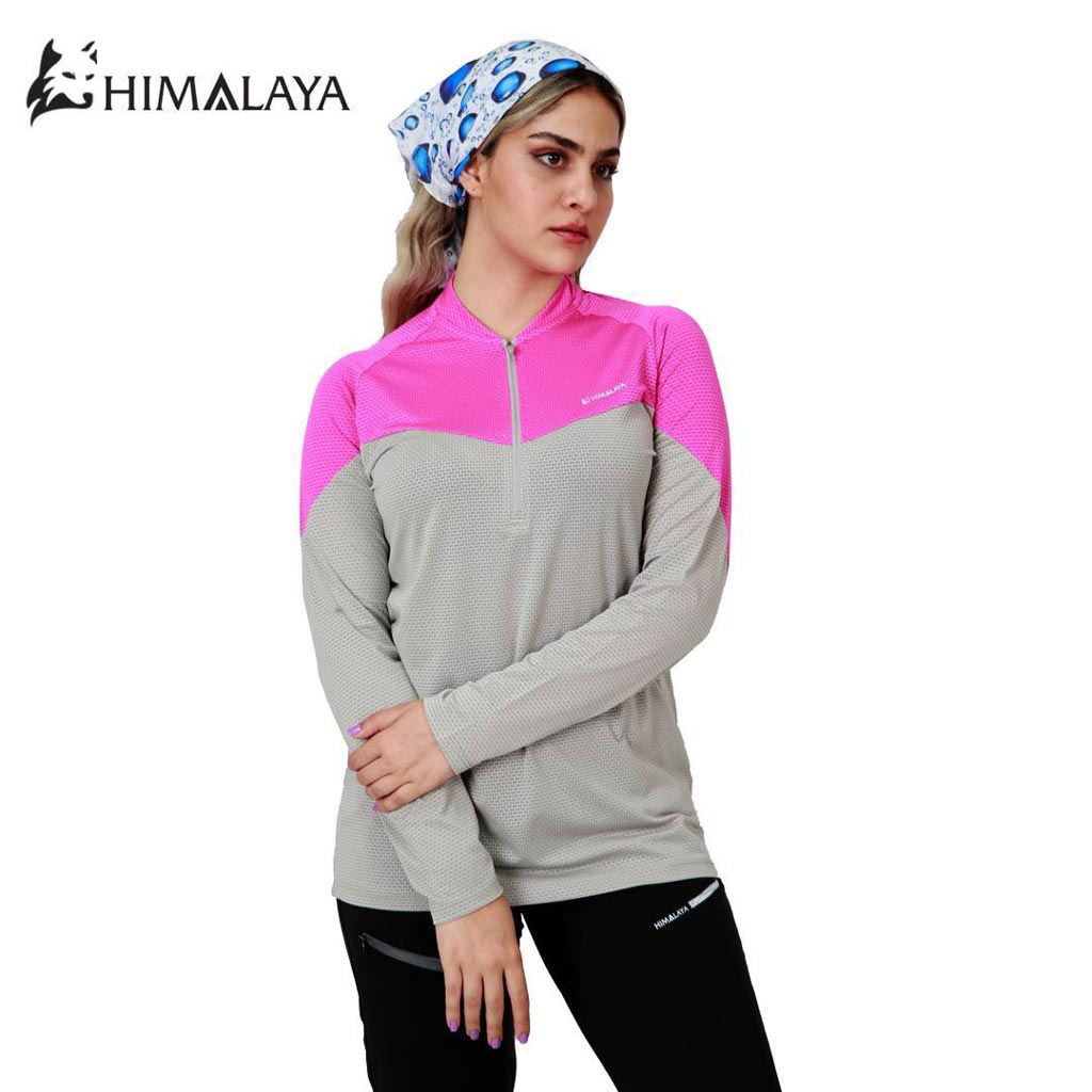 بلوز نیمزیپ زنانه HIMALAYA (هیمالیا) سری Cool Dry کد CW33