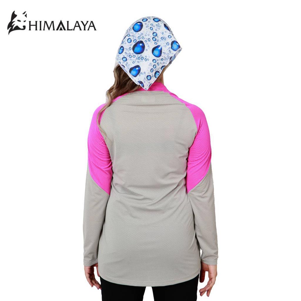 بلوز نیمزیپ زنانه HIMALAYA (هیمالیا) سری Cool Dry کد CW33