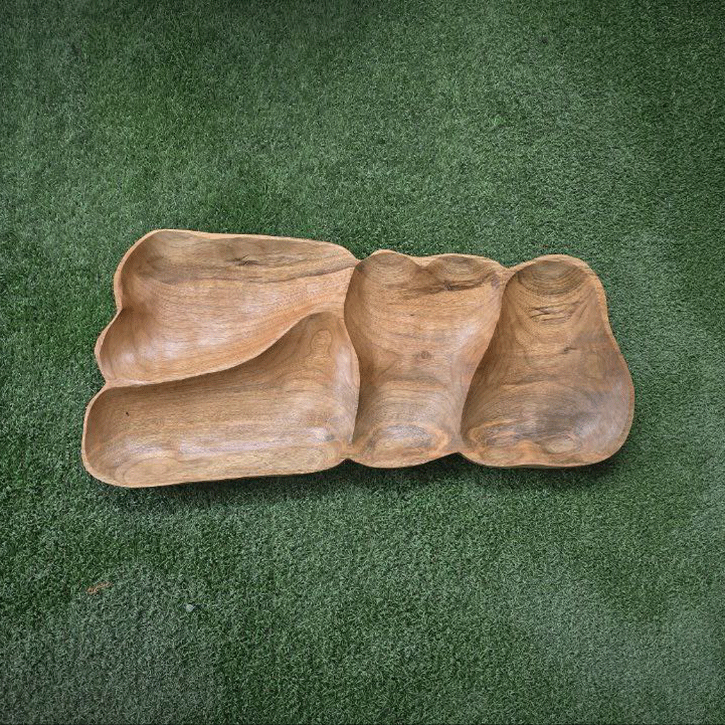 اردوخوری طرح ابری بزرگ چوب گردو