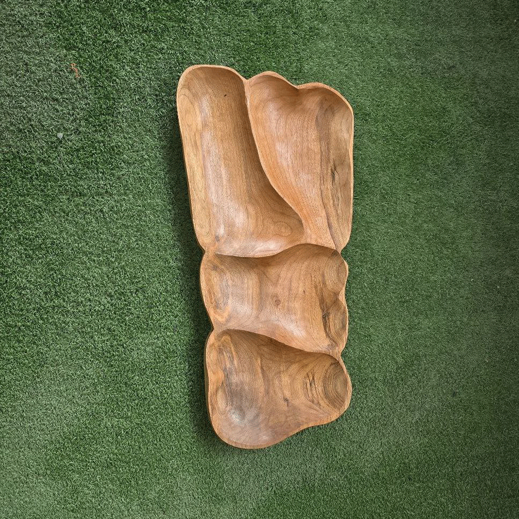 اردوخوری طرح ابری بزرگ چوب گردو