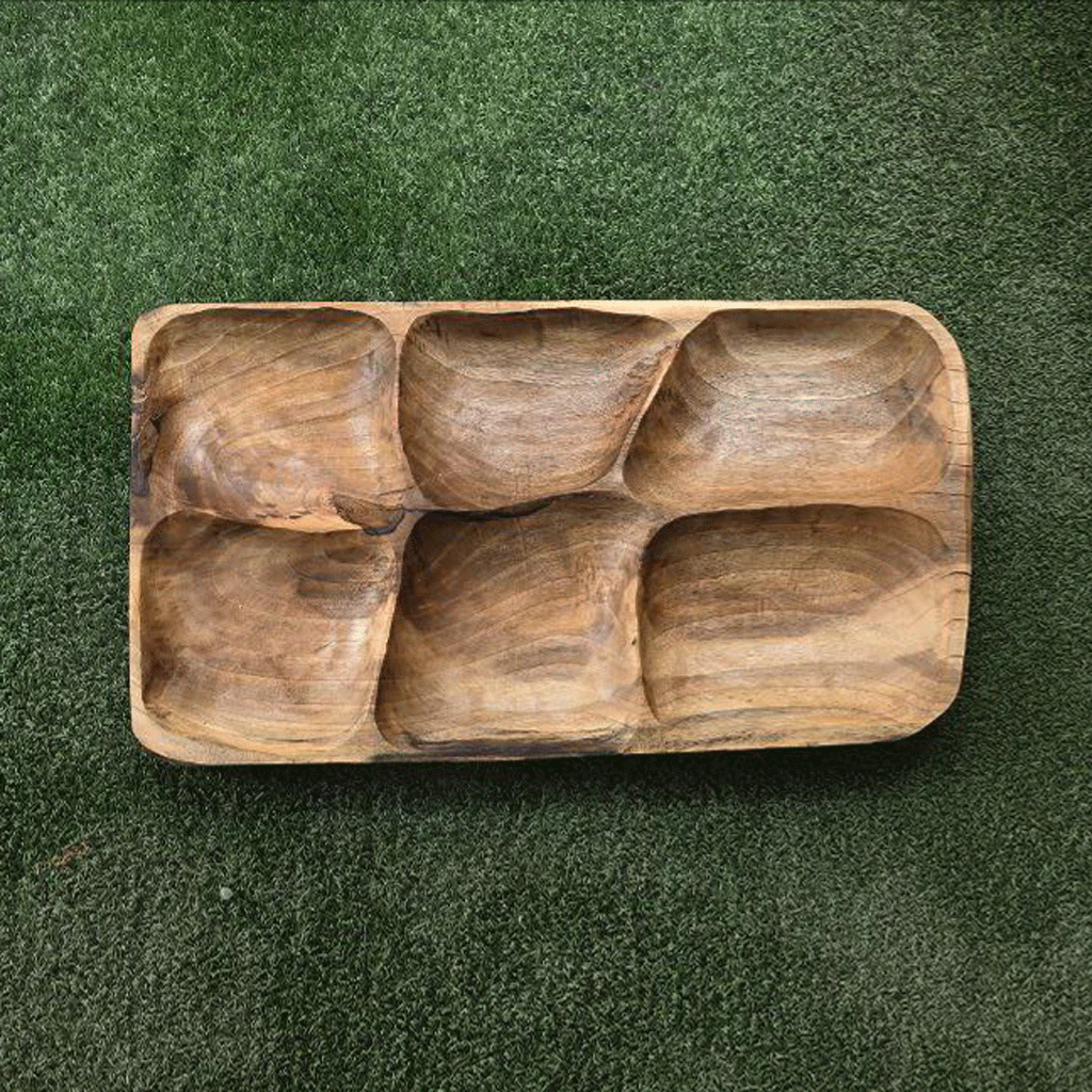 اردوخوری طرح مستطیل چوب گردو