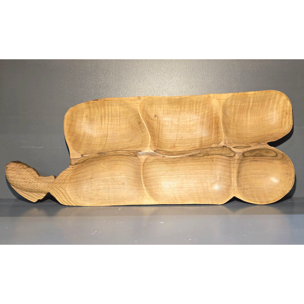 اردوخوری طرح دم ماهی چوب گردو