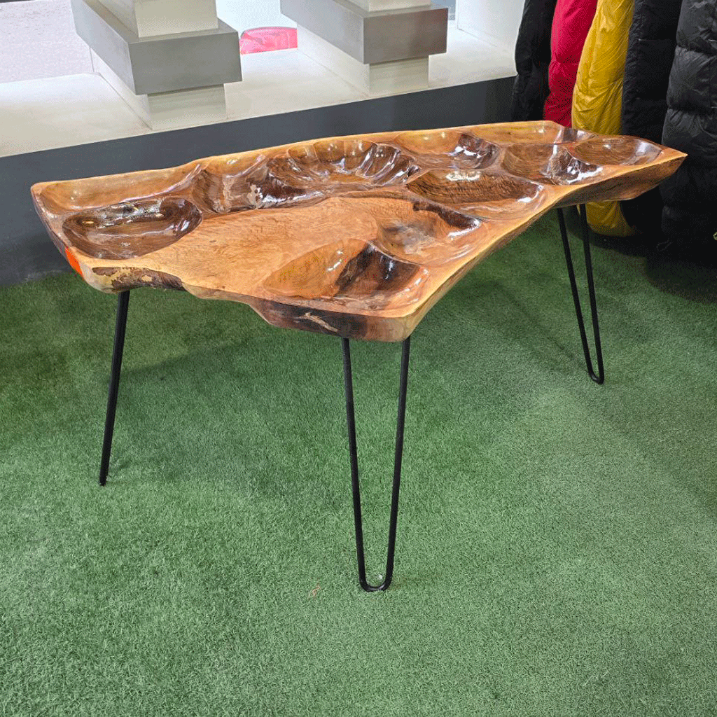 میز اردوخوری چوب گردو