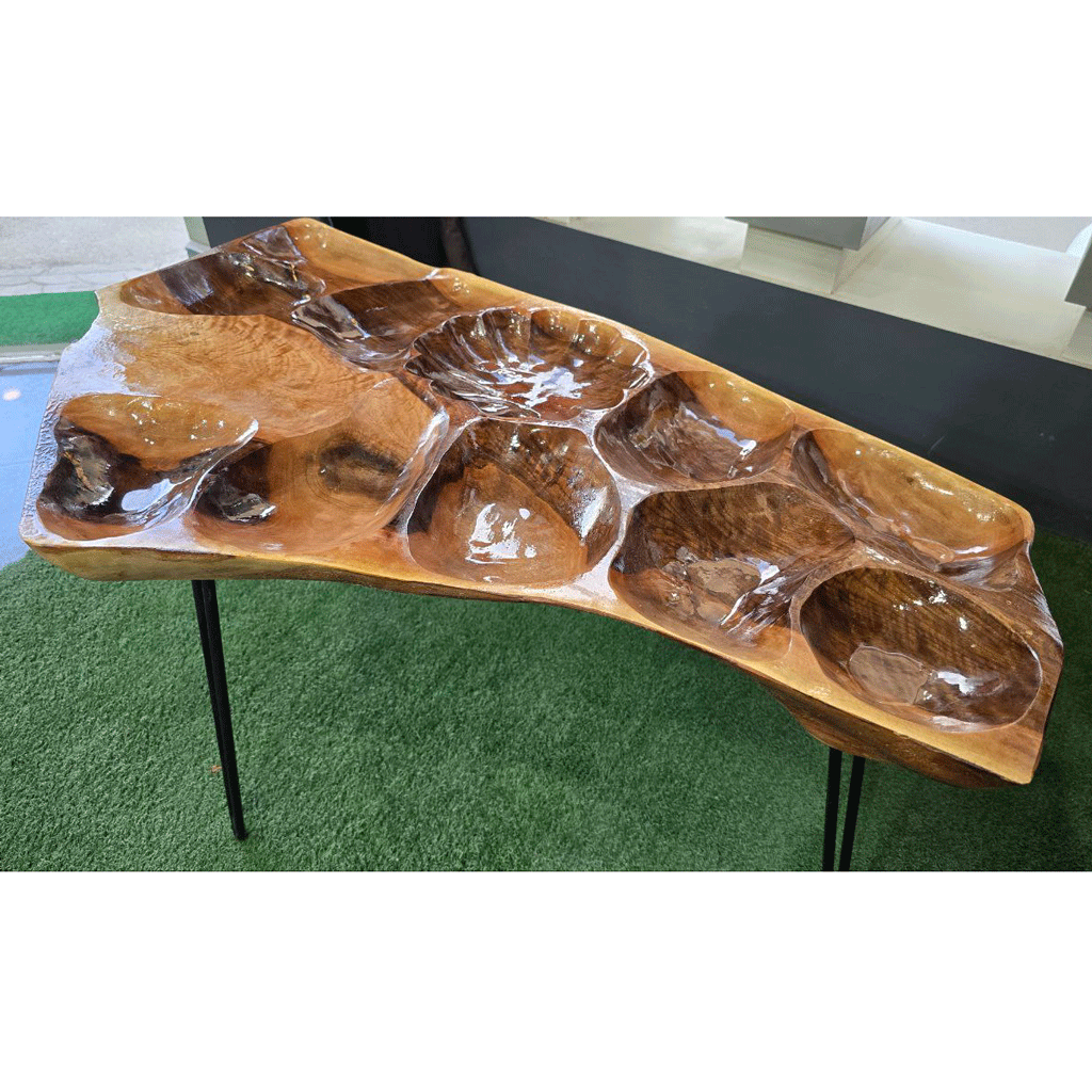 میز اردوخوری چوب گردو