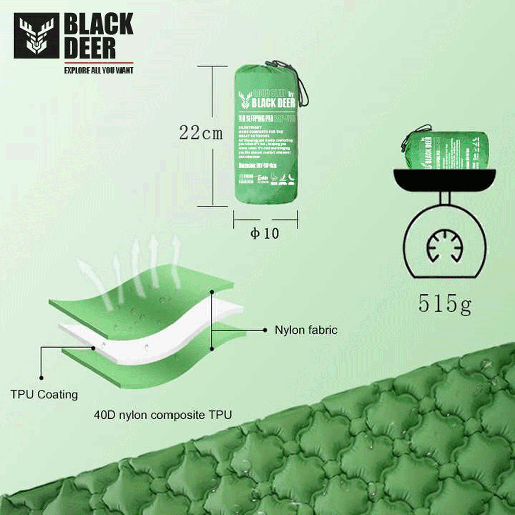 زیر انداز بادی بلک دیر 515-BAP