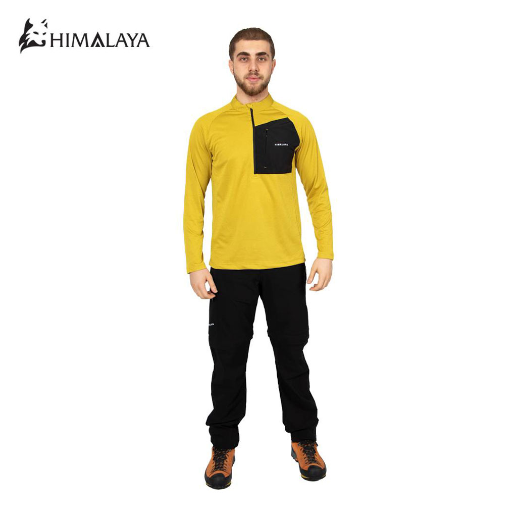 بلوز مردانه فینگردار جیبی تابستانه هیمالیا CM136