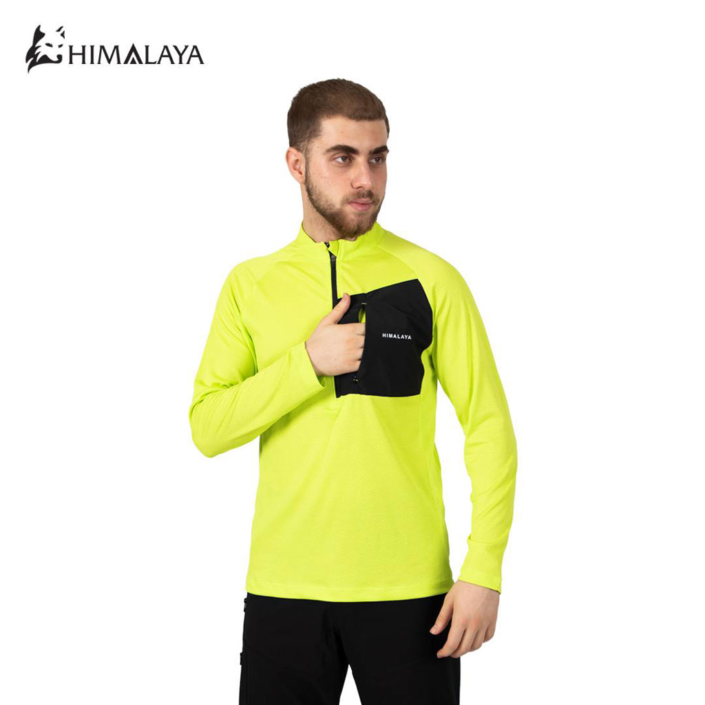 بلوز مردانه فینگردار جیبی تابستانه هیمالیا CM136