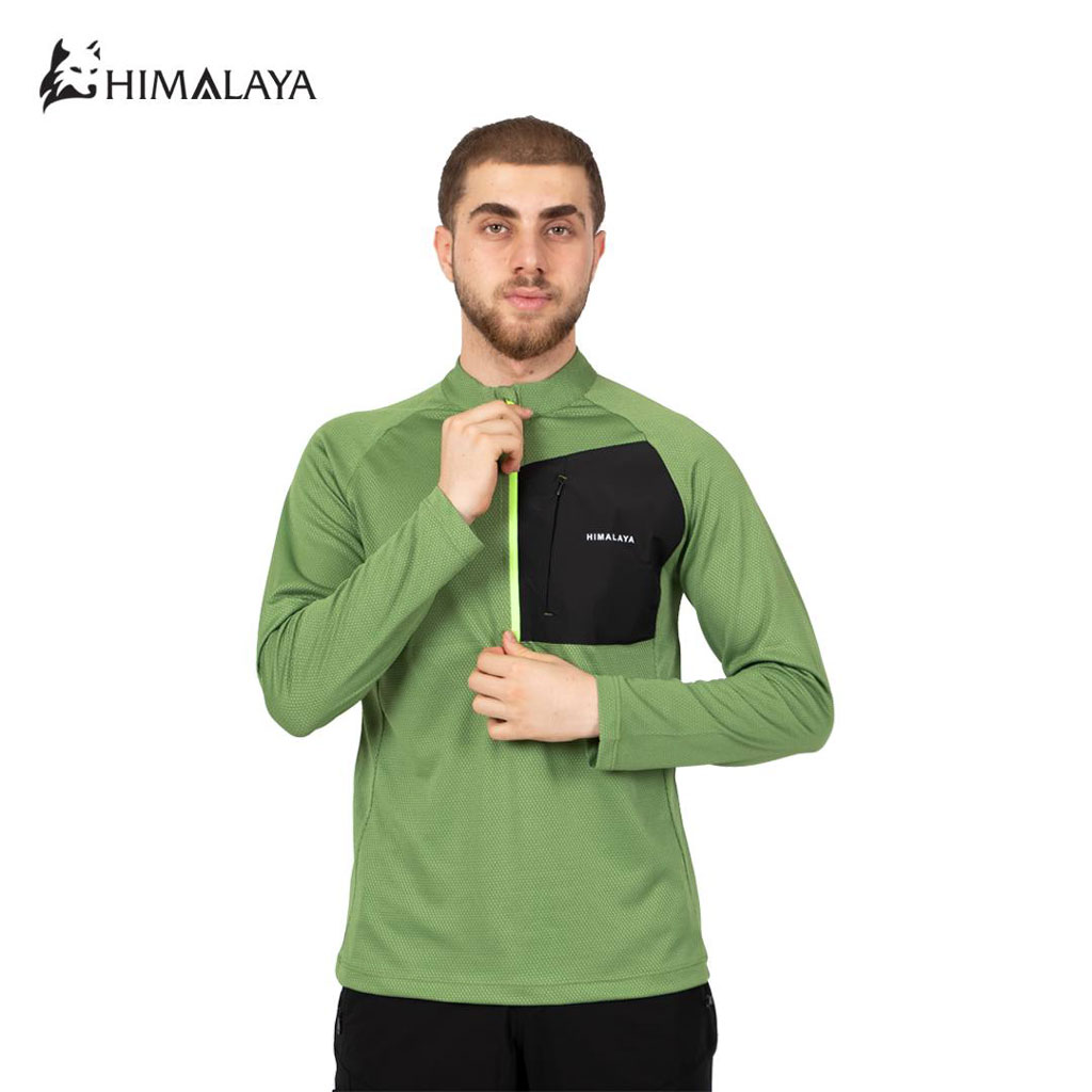 بلوز مردانه فینگردار جیبی تابستانه هیمالیا CM136