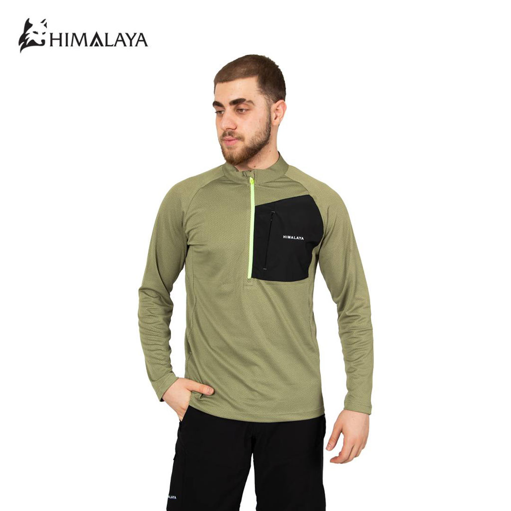 بلوز مردانه فینگردار جیبی تابستانه هیمالیا CM136