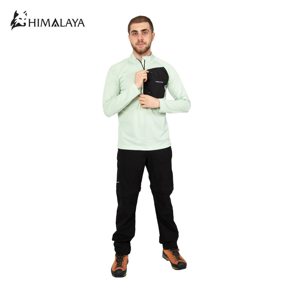 بلوز مردانه فینگردار جیبی تابستانه هیمالیا CM136