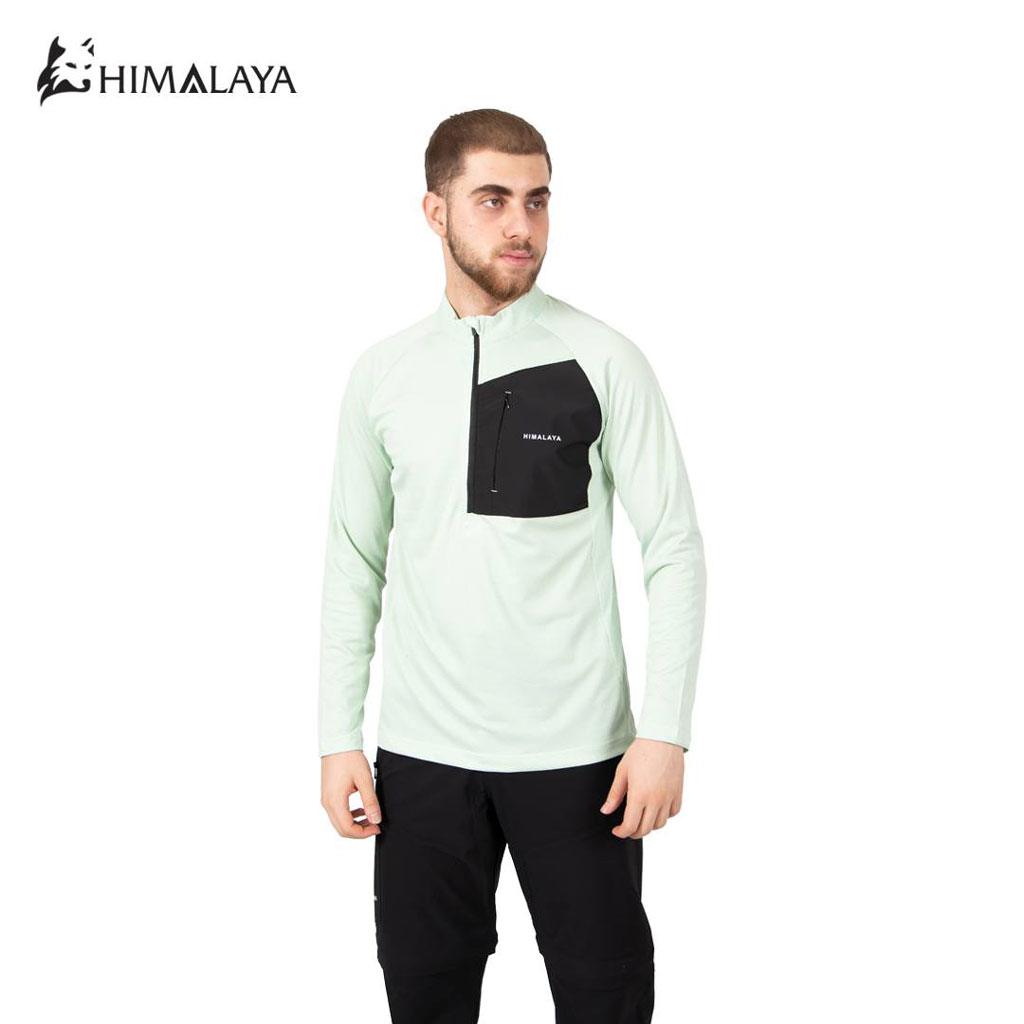 بلوز مردانه فینگردار جیبی تابستانه هیمالیا CM136