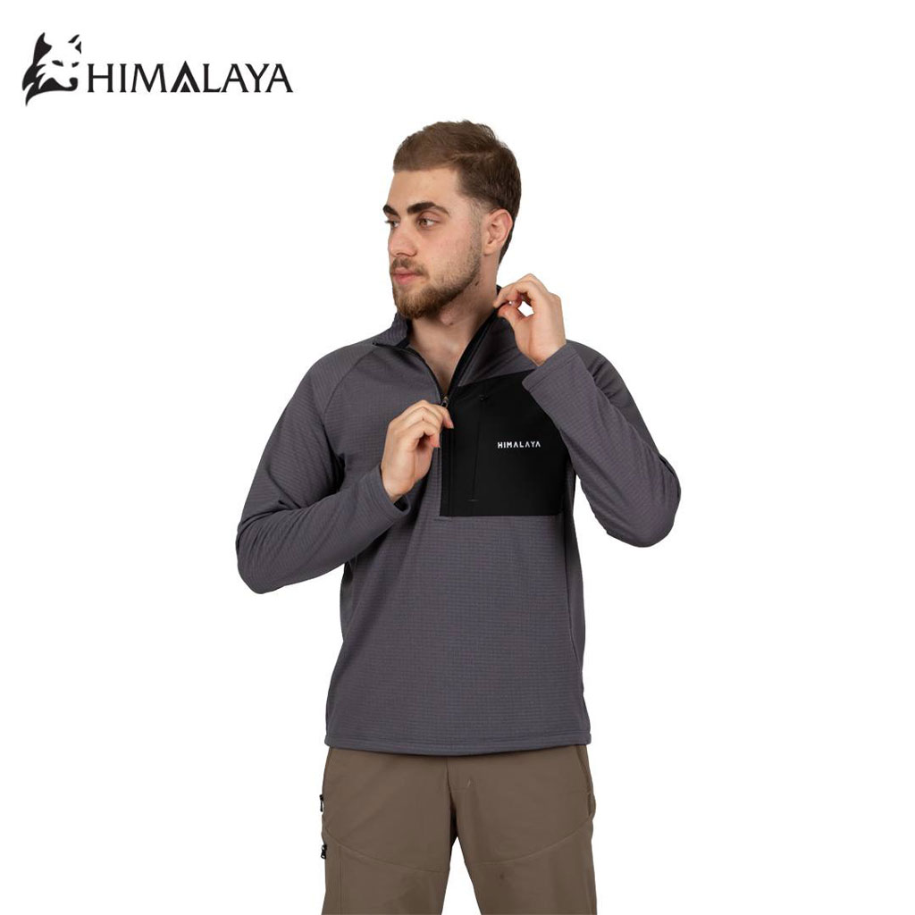 بلوز نیمزیپ میکرو حولهای هیمالیا کد CM137