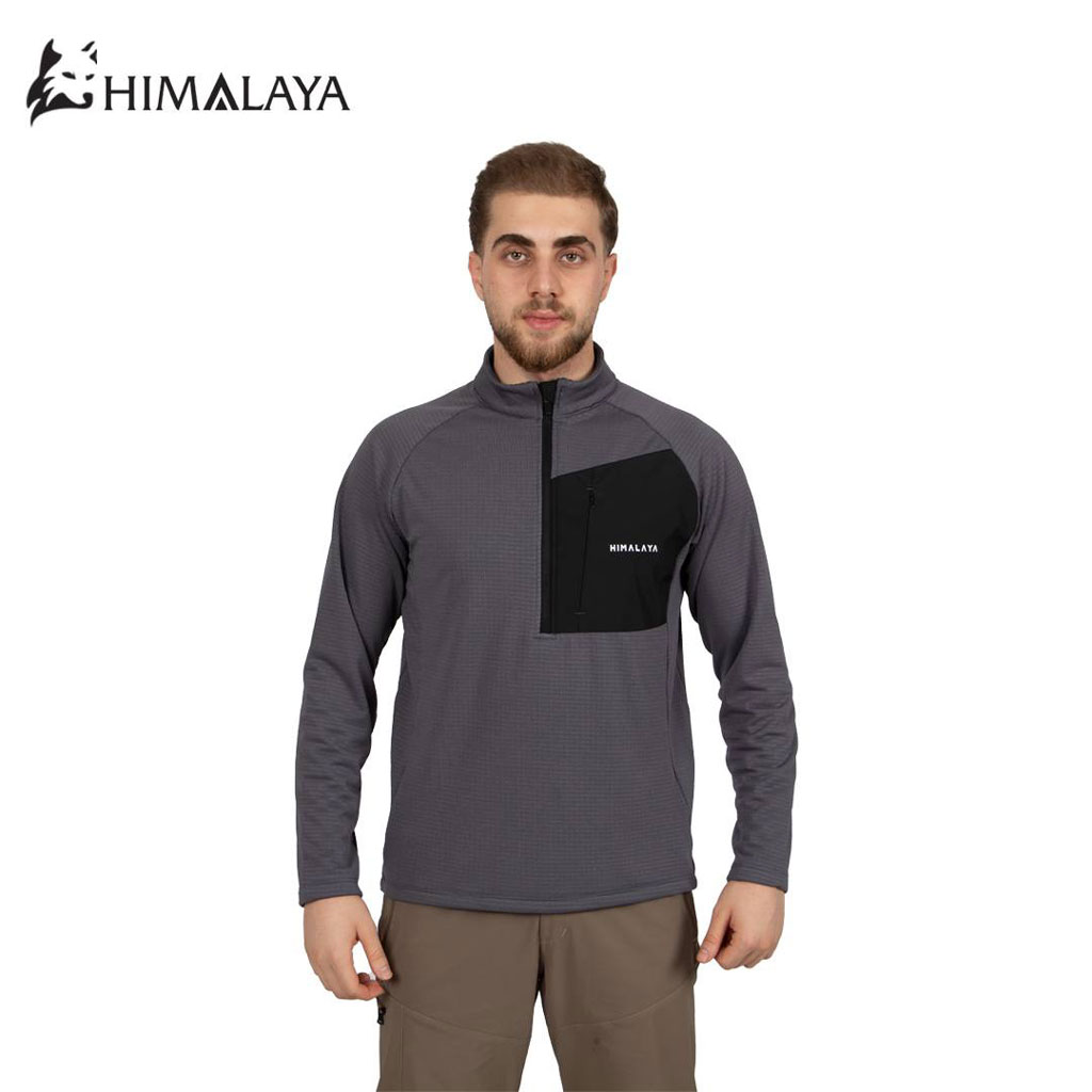 بلوز نیمزیپ میکرو حولهای هیمالیا کد CM137