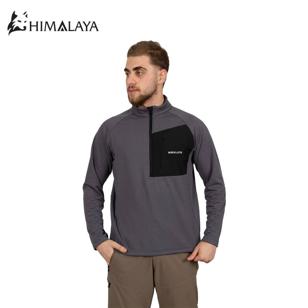 بلوز نیمزیپ میکرو حولهای هیمالیا کد CM137