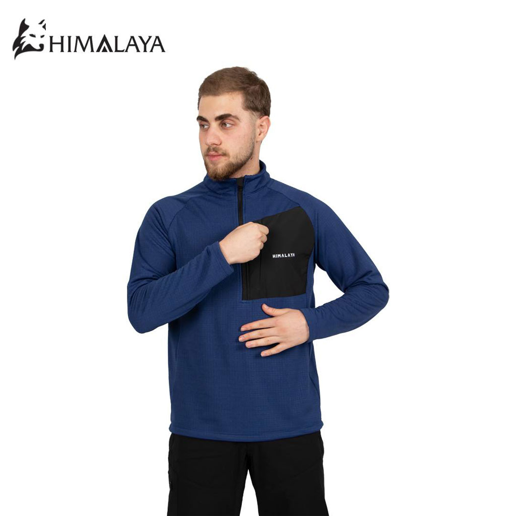 بلوز نیمزیپ میکرو حولهای هیمالیا کد CM137