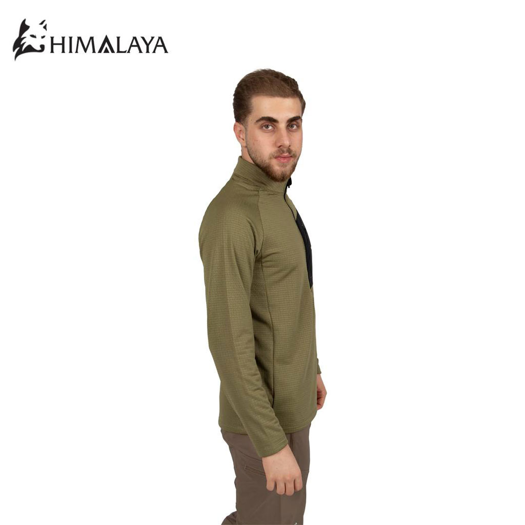 بلوز نیمزیپ میکرو حولهای هیمالیا کد CM137