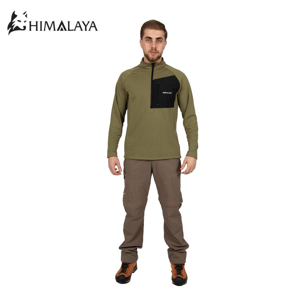 بلوز نیمزیپ میکرو حولهای هیمالیا کد CM137